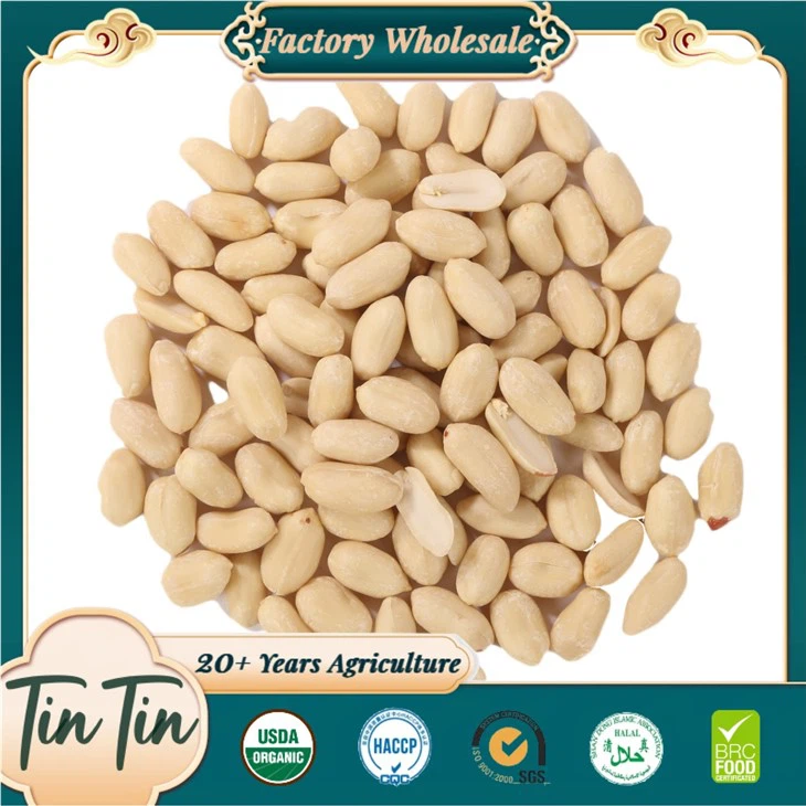 Выдающееся качество и полезные бланшированные ядра арахиса