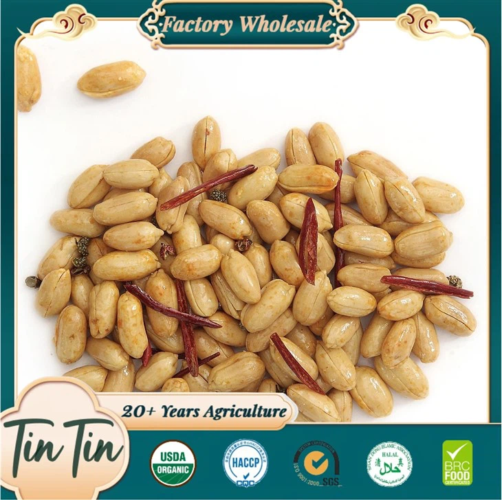 Здоровая закуска — консервированный пряный арахис по-китайски